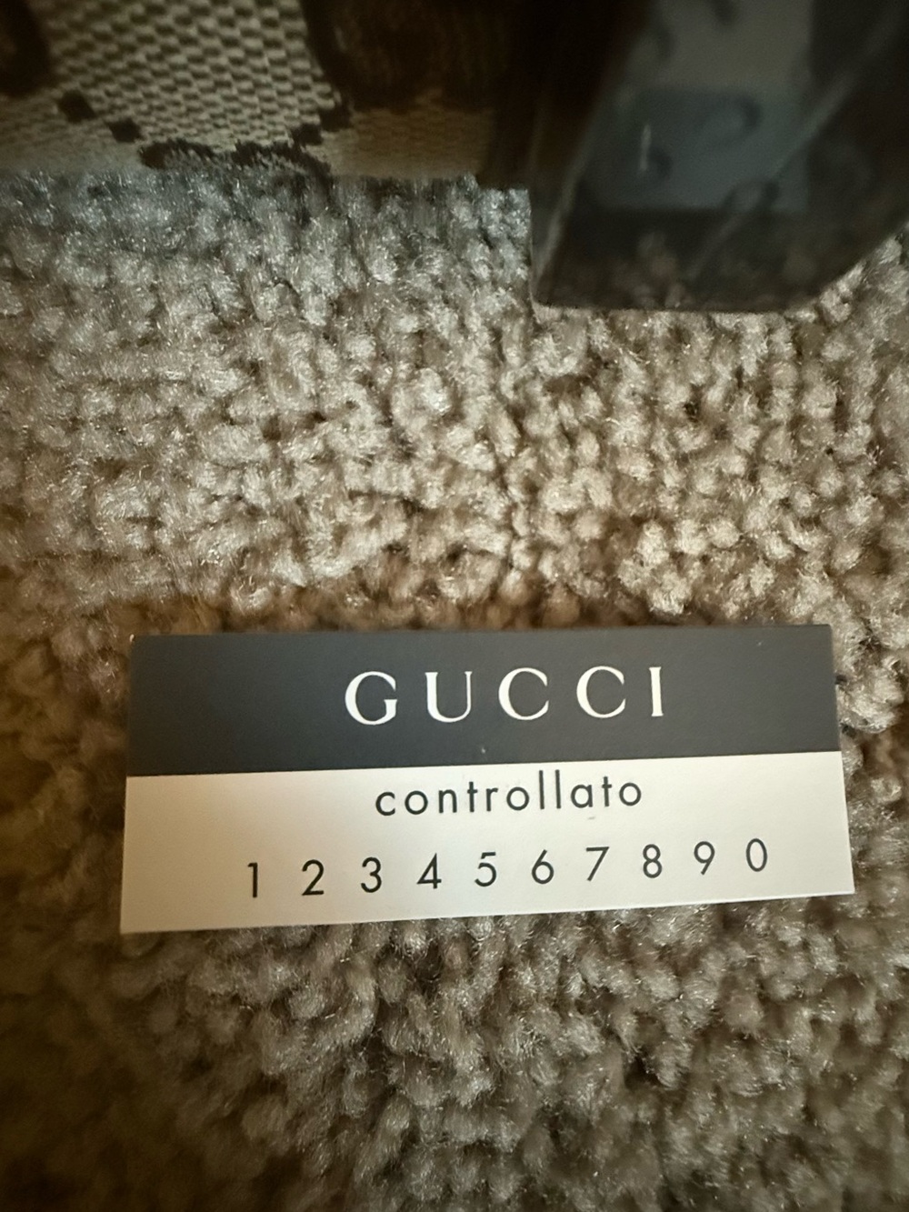 Gucci Jackie GG Canvas Bardot Shoulder Bag Brown Leather Made in Italy Authentic - Picture 6 of 13